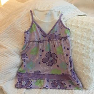 Justice Girls Top Purple Size 10